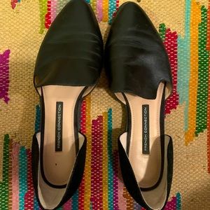 French Connection leather flats